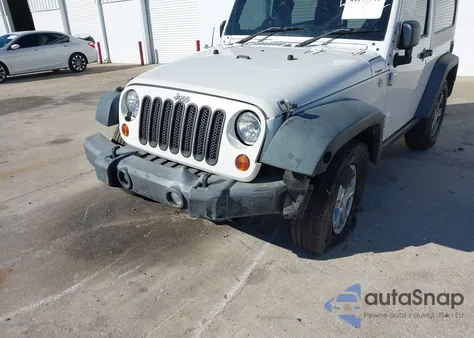 2008 Jeep Wrangler X Rhd z USA, uszkodzony, nr VIN 1J4FZ24148L634852